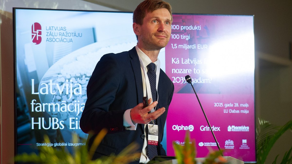 Kristaps Jaudzems: Latvijai ir visas iespējas kļūt par farmācijas inovāciju centru