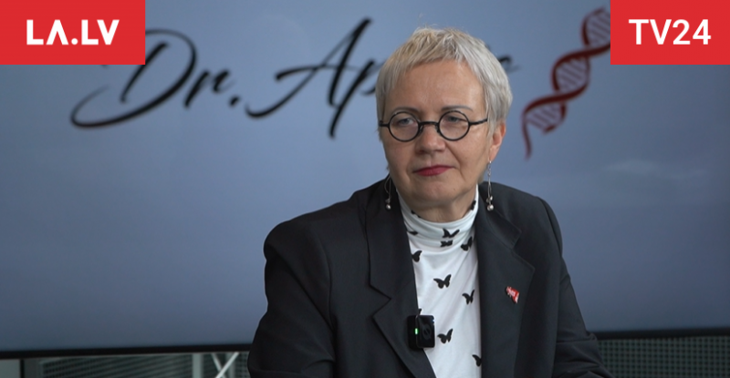 VIDEO: Par medicīnas vēsturi 10. Latvijas ārstu kongresā – profesore Maija Pozemkovska stāsta Pēterim Apinim