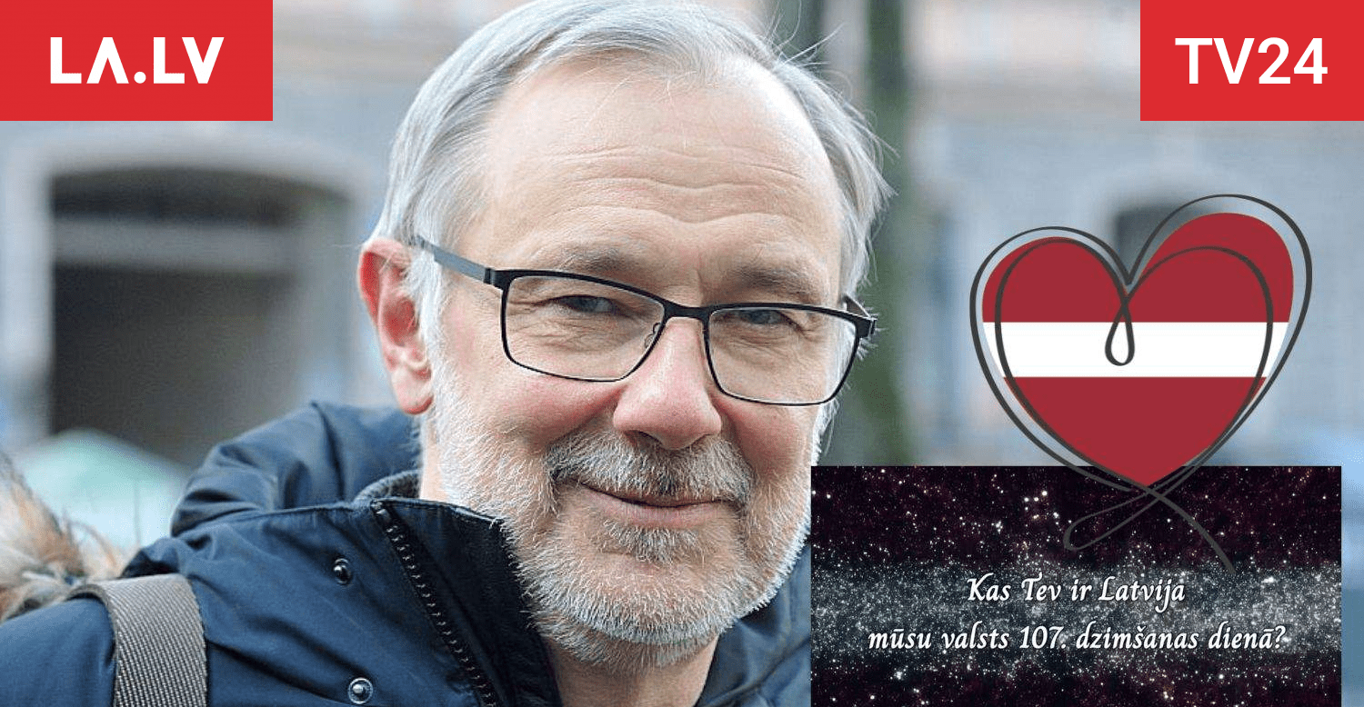 VIDEO. “Tur, kur manas saknes un akmens zem kājām – tur ir mana Latvija,” ar lepnumu teic akadēmiķis Mārcis Auziņš